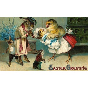 Auguri di Pasqua #4, un biglietto di auguri 4,25 X 5,5"