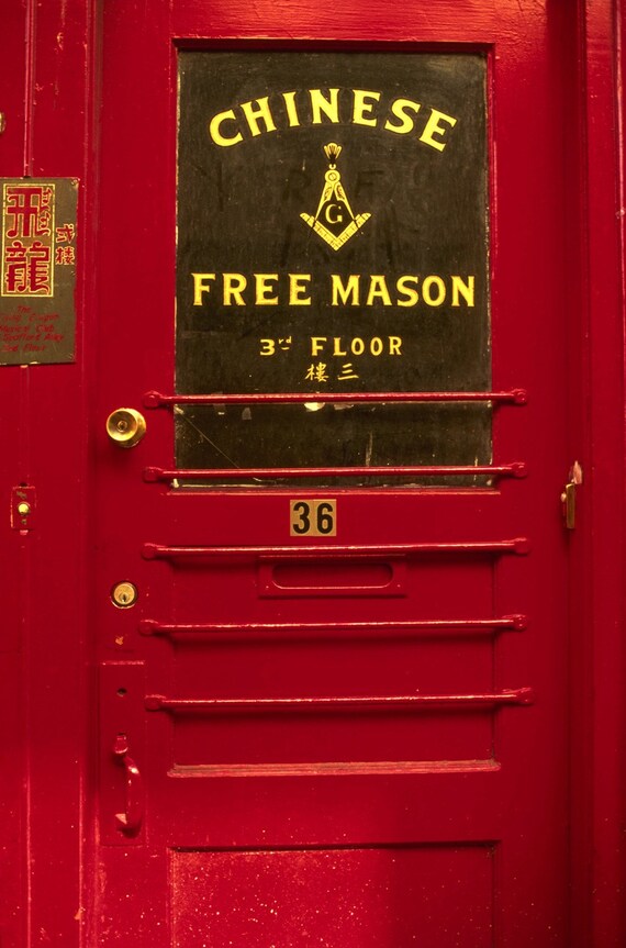 Sf Chinatown Door Etsy