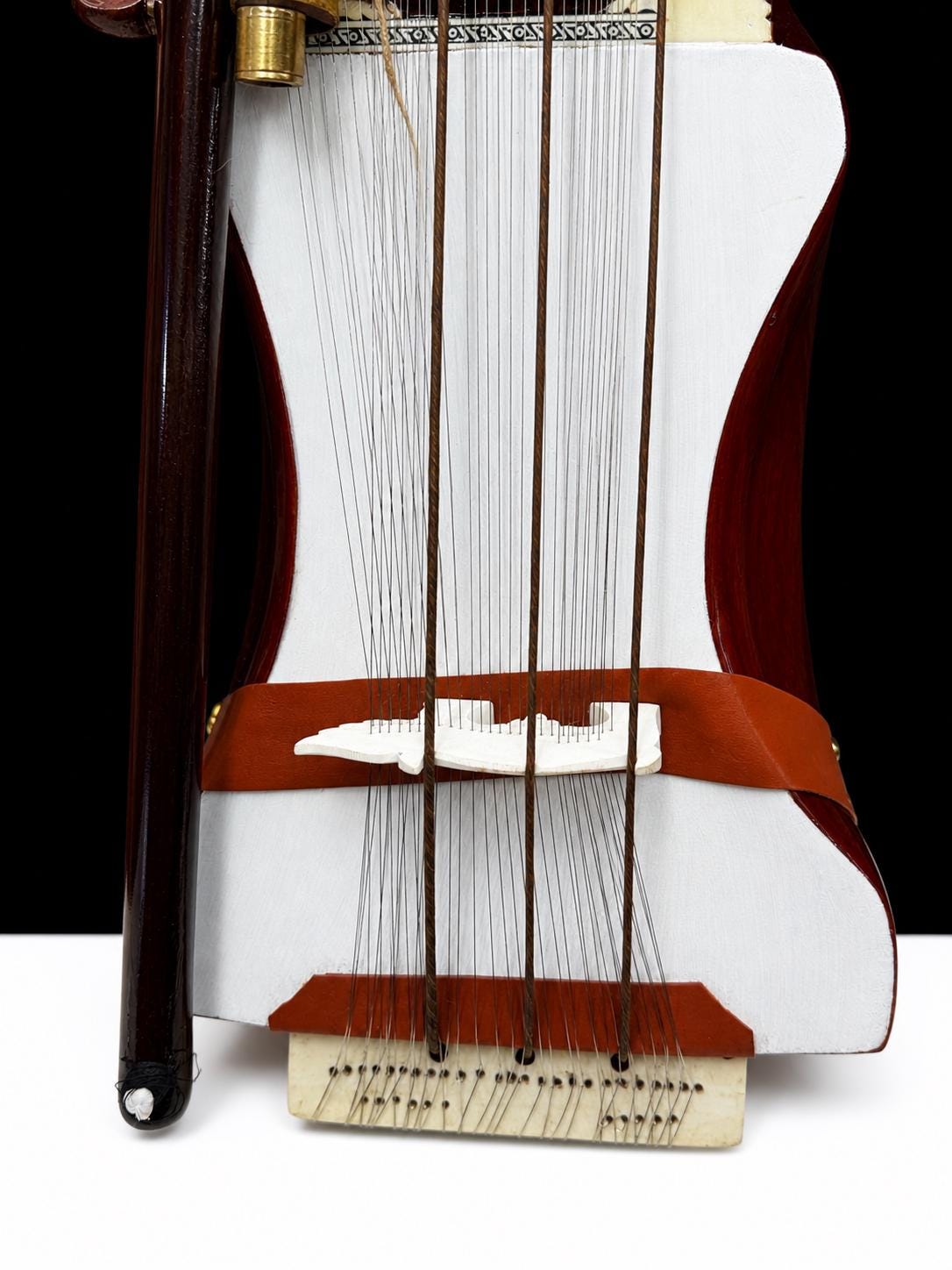 MKS Indian Sarangi – Professional Quality, Natural Wood Finish