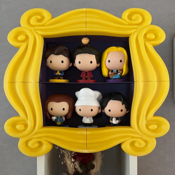 Friends Inspired Frame for McDonald’s Warner Bros Figures – 3D Printed
