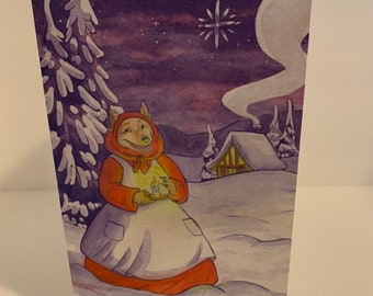 Winter Christmas Card