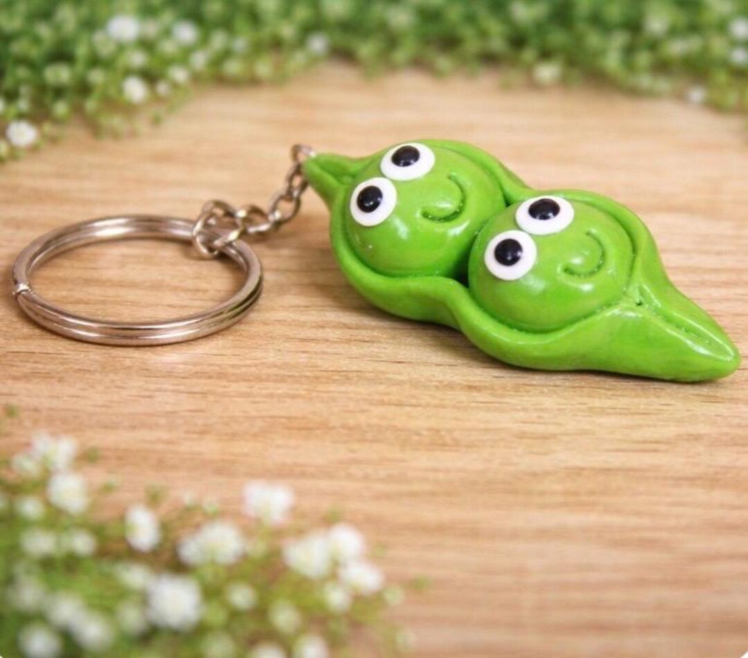 Handcrafted Polymer Clay Key Rings | Various Designs - Etsy