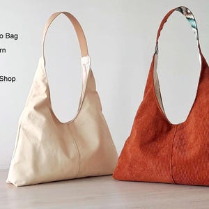 Video Tutorial, Hobo bag Schnittmuster, Tasche PDF Schnittmuster, Schultertasche, sofortiger Download, schnell zu nähen, slouchy Tasche, Handtasche
