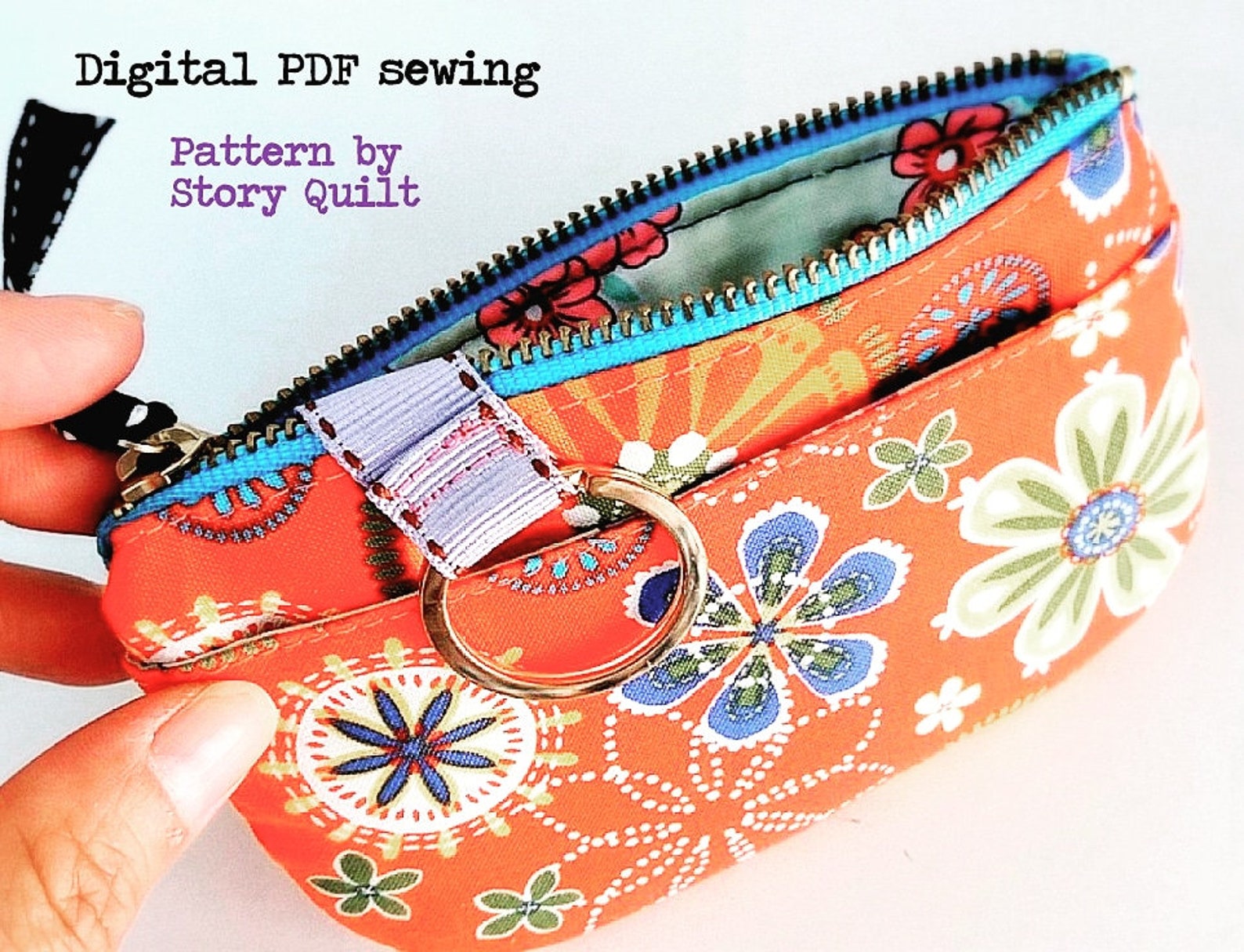 Small Wallet Sewing Pattern Instant Download Gift for Her Etsy