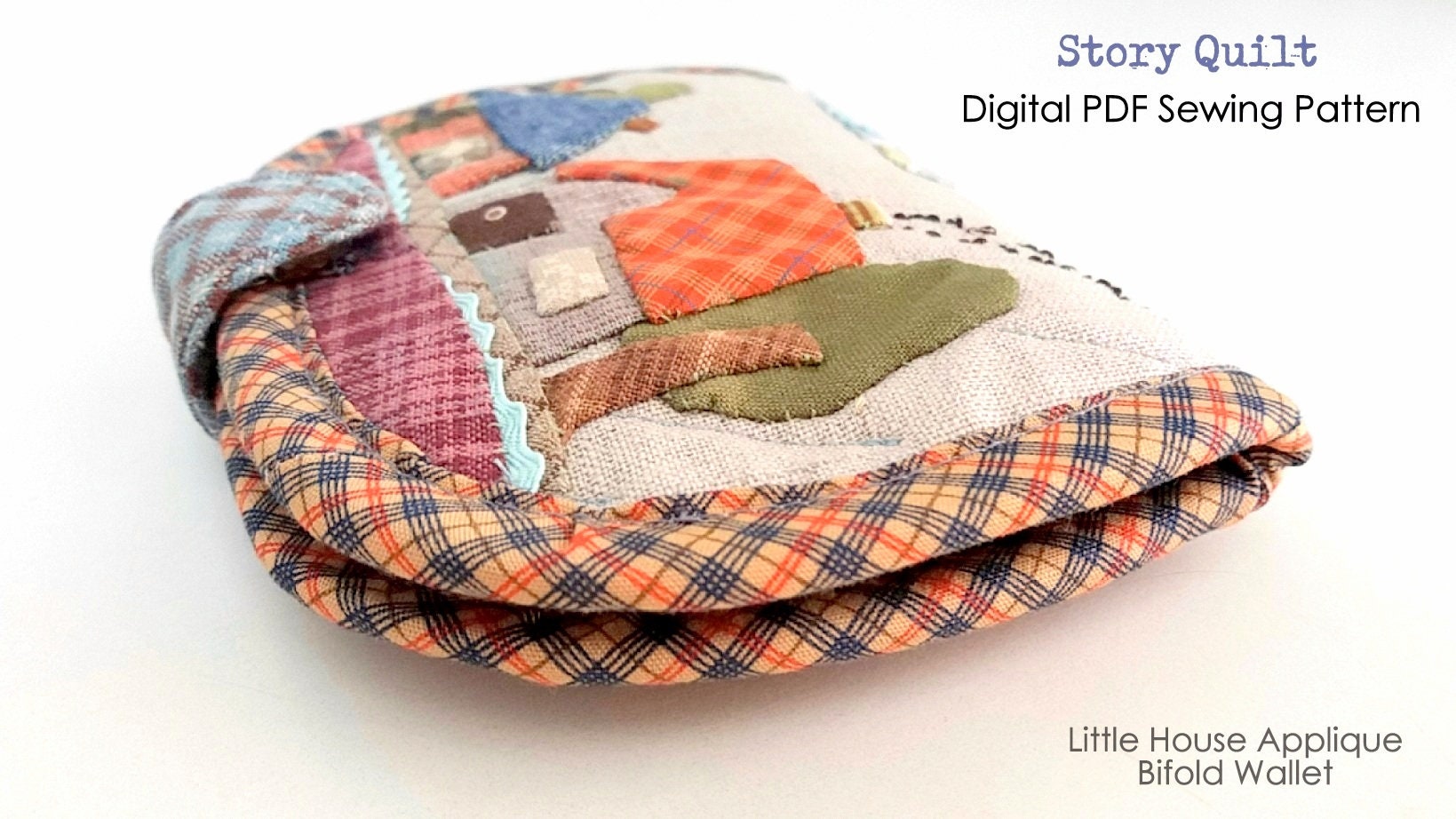 Easy Japanese Quilt Patchwork | Wallet Sewing Pattern