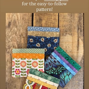 Video Tutorial, Easy Card Wallet Sewing Pattern, Beginner DIY (Digital PDF) image 7