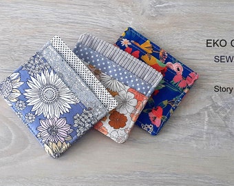 VIDEO Tytorial,easy Beginner Sewing, Card Holder, Digital PDF