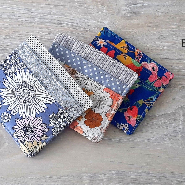 Easy beginner sewing, card holder, digital PDF Sewing Pattern, DIY, card wallet, credit card wallet, beginner sewing pattern, travel wallet