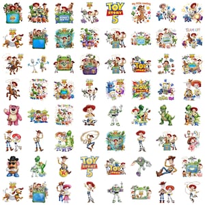 1000+New Toy Story 5 PNG Bundle,Buzz Lightyear,Woody Jessie PNG,Alphabet, Toy Story Birthday Shirt Design,Toy Story Clipart-Instant Download image 4