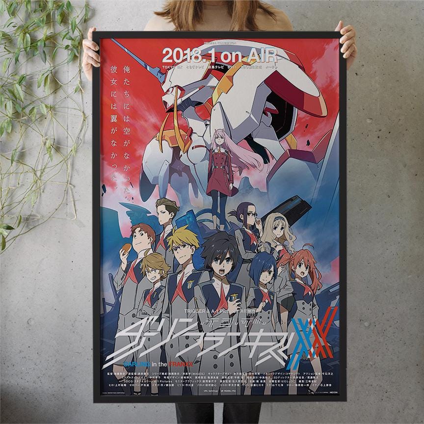 Darling in the Franxx Poster - Etsy