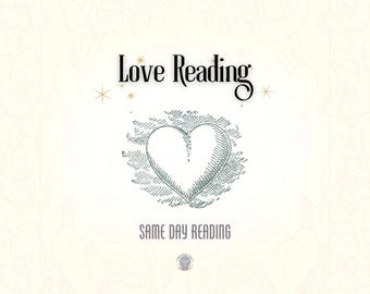 Love Tarot Reading, Ask 1 Question, Same Day Delivery
