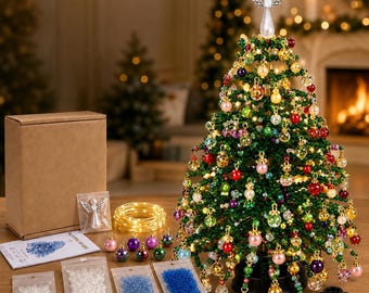 Westrim Beaded Miniature Christmas Tree Kit 