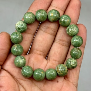 Unique high grade green aventurine bracelet available/ home decor / gift to her / anniversary gift /