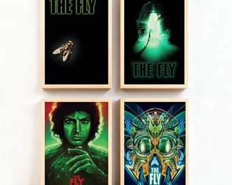 THE FLY Filmplakat, Vertikaler Druck, Wohnkultur, Leinwandplakate, Weihnachtsgeschenke, Geburtstagsgeschenke, Vintage Plakate
