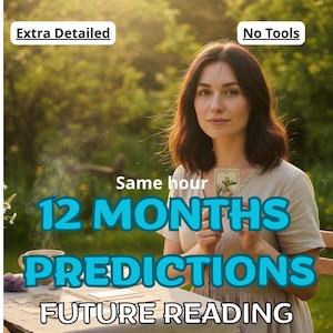 12 Month Tarot Reading – Month-by-Month Psychic Forecast, Future Predictions, Love Career Life Guidance, Year Ahead Energy Reading