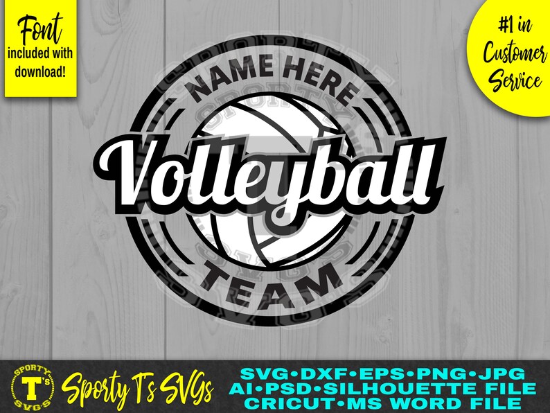 volleyball svg