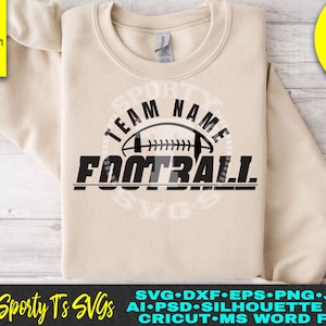 football svg, football mom svg, football team svg, football shirt svg, football design, football png, dxf, eps, cricut, silhouette, template