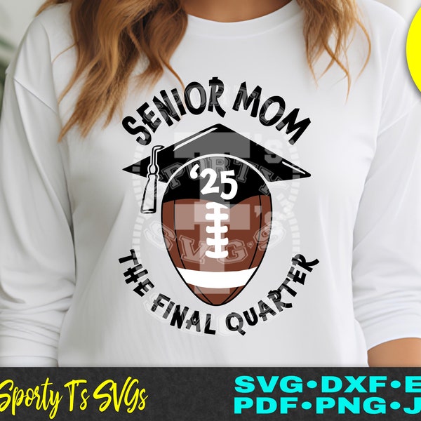 Senior Football 2025 Svg - Etsy
