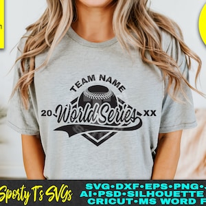 world series svg, world series shirt, world series softball, world series baseball, baseball svg, softball svg, template, cricut, silhouette