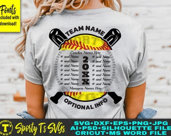 softball roster template, softball roster template design, softball roster png, softball roster svg, softball svg, softball team svg