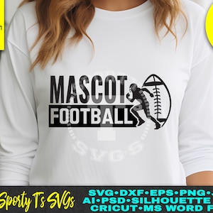 football svg, football png, football team svg, football shirt, football mom svg, football design, dxf, eps, cricut, silhouette, template