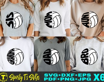 volleyball bundle svg, volleyball svg, volleyball bundle png, volleyball bundle dtf, cricut, silhouette, volleyball cut file, volleyball mom
