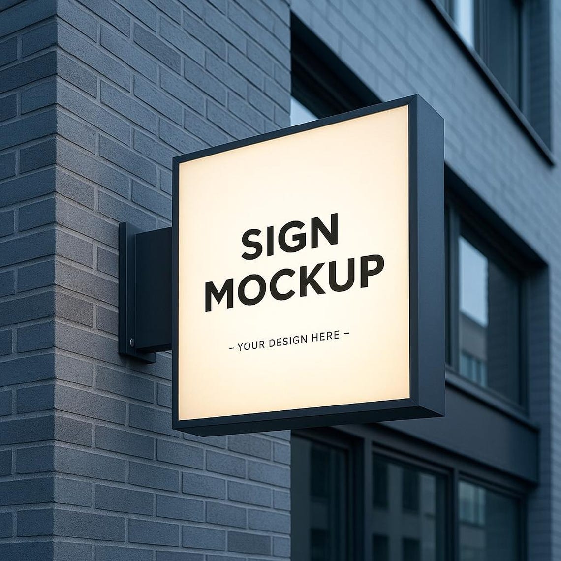 Custom Round LED Lightbox Sign – Double-sided Illuminated Business Sign ...