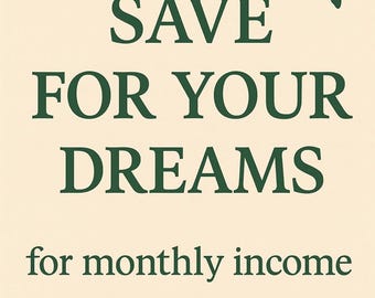 Dream Savings Tracker