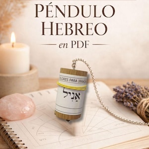 Péndulo Hebreo para Adelgazar: Sanación Desde la Raíz