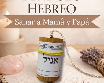 Hebrew Pendulum Healing Manual (Spanish) | Mother & Father Wound Healing | Ancestral Lineage Healing | Energy Healing Guide