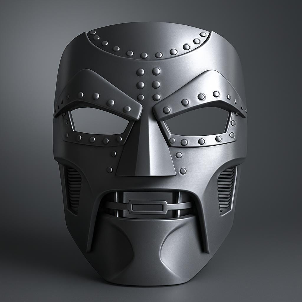 Dr doom mask - Etsy 日本