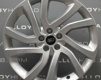 X1 - Llantas de aleación originales Land Rover Discovery Sport HSE L550 de 20" estilo 5011, 5 radios divididos y acabado en plata brillante LR073513