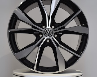 Llantas de aleación originales Volkswagen originales de ALLOYHUB, VW Amarok, Transporter, Golf, Scirocco, Tiguan, Touareg, T-Roc, R32, Golf R, gti