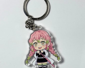 Llavero con dije de anime Mitsuri Kanroji Chibi Demon Slayer