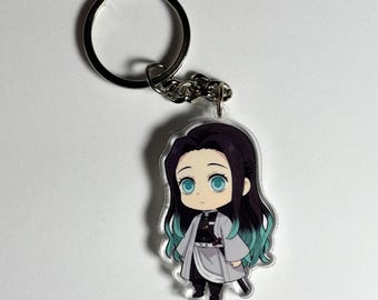 Llavero acrílico del anime Demon Slayer de Muichiro Tokito