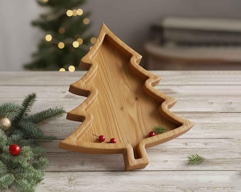 Christmas Tree Tray CNC File, DXF, Pdf, Eps, Svg, Digital Download, Charcuterie Christmas Tree Project.