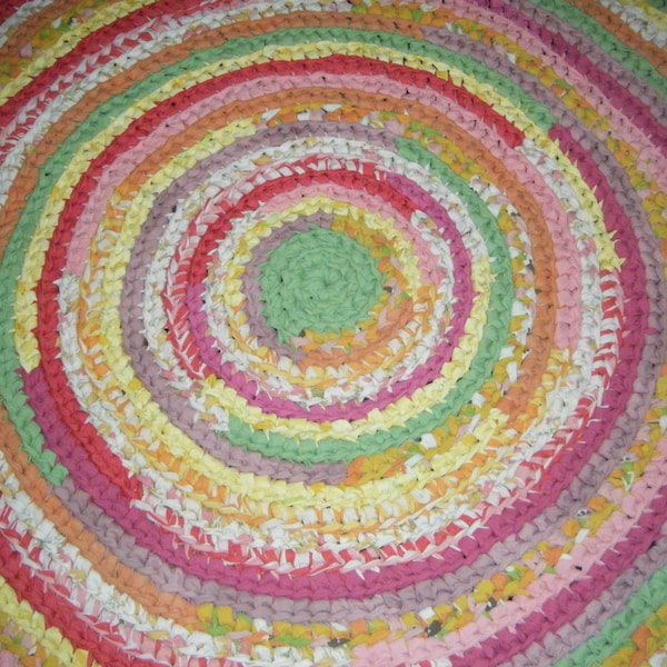 Bright Multi Colored Childrens Rug or Nursery Rug - for Etsy.