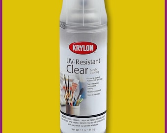Krylon UV-Resistant Clear Acrylic Coating - 11 oz
