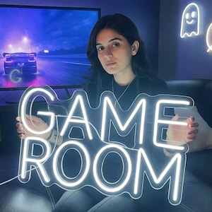 Custom LED Neon Leuchtreklame, Spielzimmer Dekor, Gamer Tag Licht, Streamer Geschenk