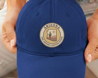 Arizona Baseball Hat, Grand Canyon State Cap, Desert Travel, Western Cap, Vintage Style