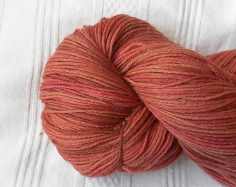 Terra Cotta sock yarn