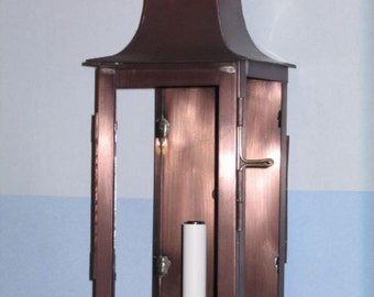 Copper Wall Light - Pagoda  -9020