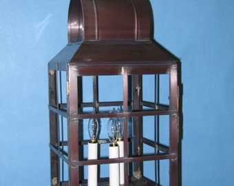 Copper Post  Light -- Antique Copper Finish -3050HC