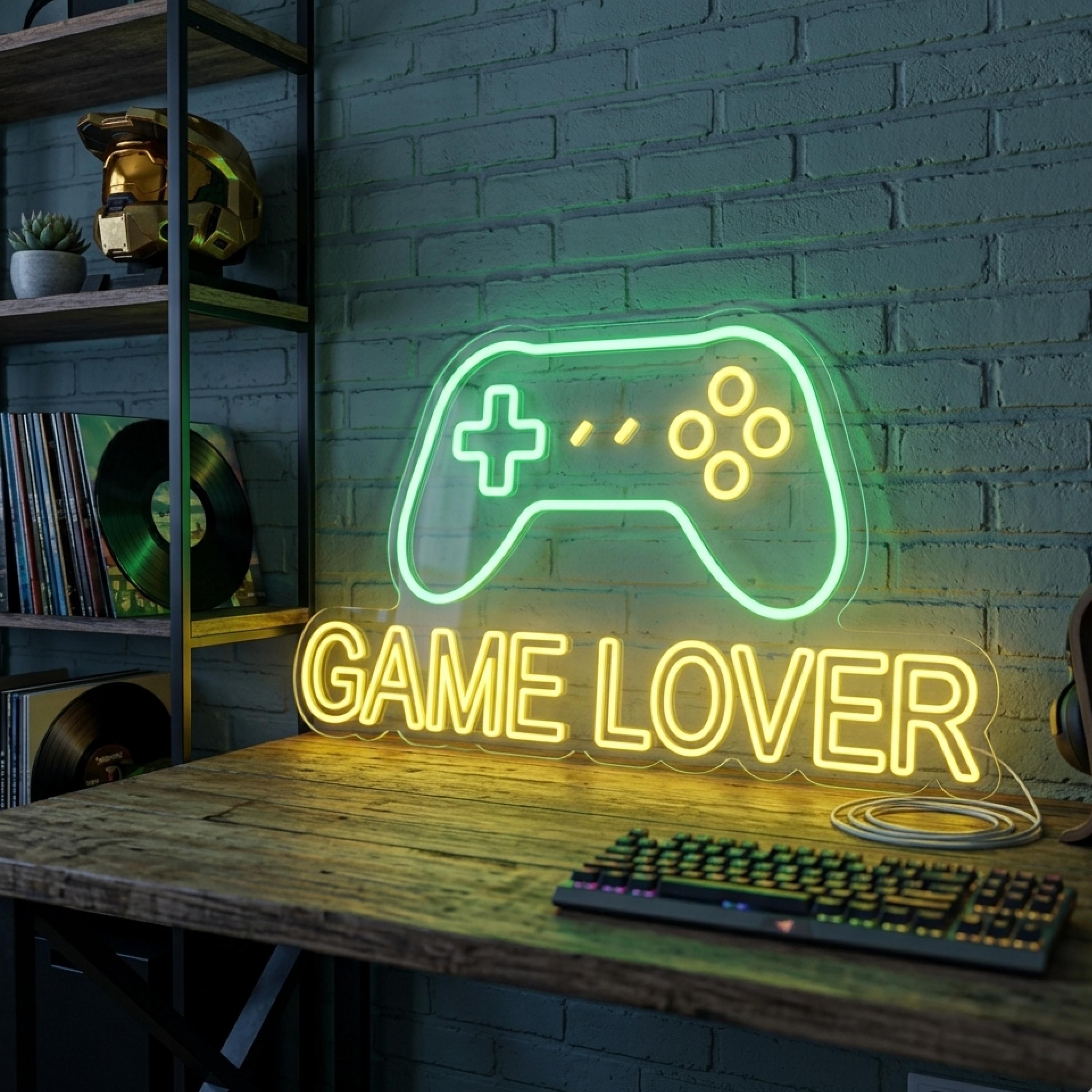 Gamer Name Sign Custom Gamer Neon Sign , Gamer Name LED Neon Light, Gamer Tag Sign ...