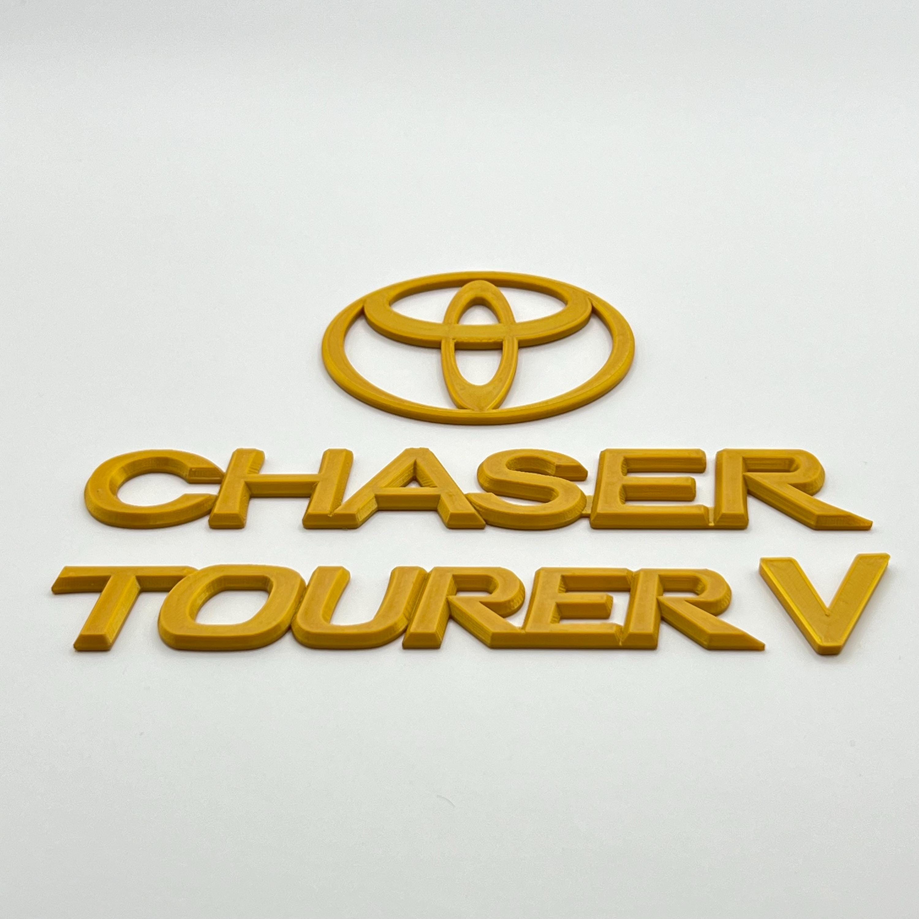 JZX100 Toyota Chaser Tourer V Emblems – Full Replacement Badge Set 