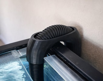 Par de conectores de borde Fluval FX6, FX5, FX4 y FX2 / Guía de mangueras para filtros de cartucho