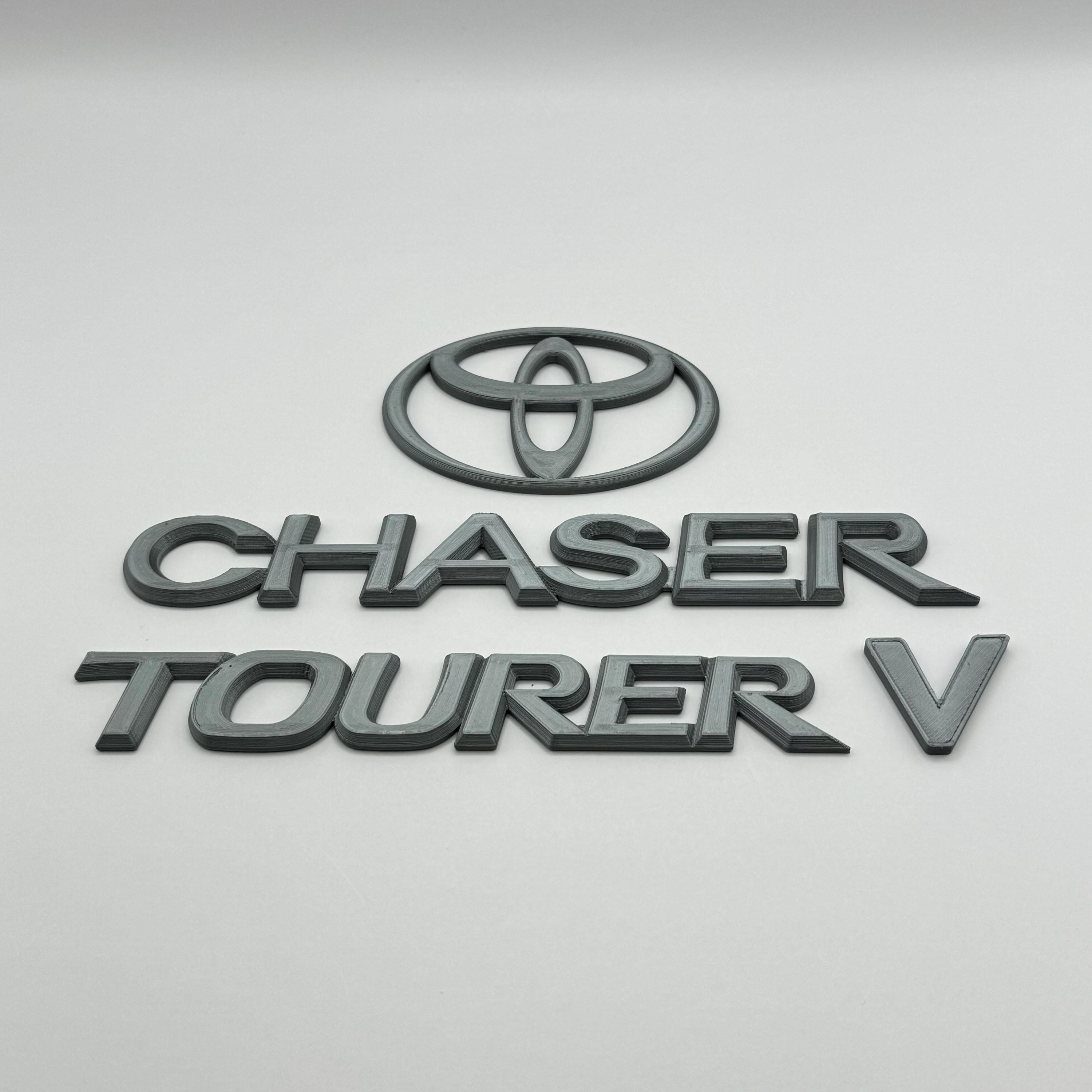 JZX100 Toyota Chaser Tourer V Emblems – Full Replacement Badge Set 