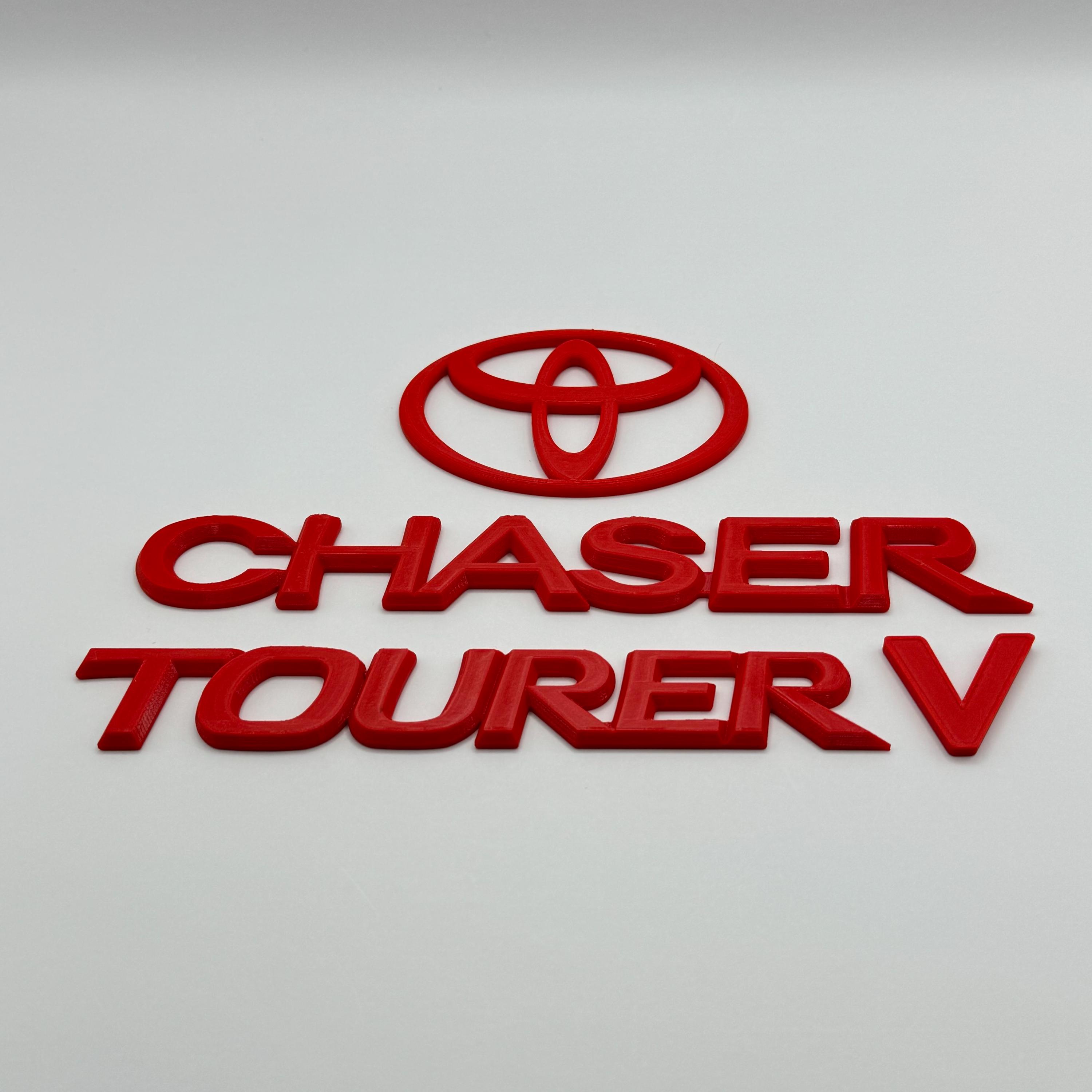 JZX100 Toyota Chaser Tourer V Emblems – Full Replacement Badge Set 