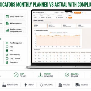 HSE Dashboard – Health and Safety Management System Aligned with ISO 45001 & OSHA Bild 7