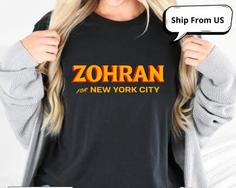 Zohran for New York City T-Shirt, Unisex Cotton Tee